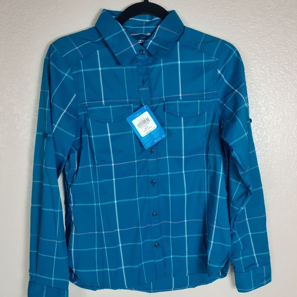 Columbia Women's Medium Silver Ridge Long Sleeve